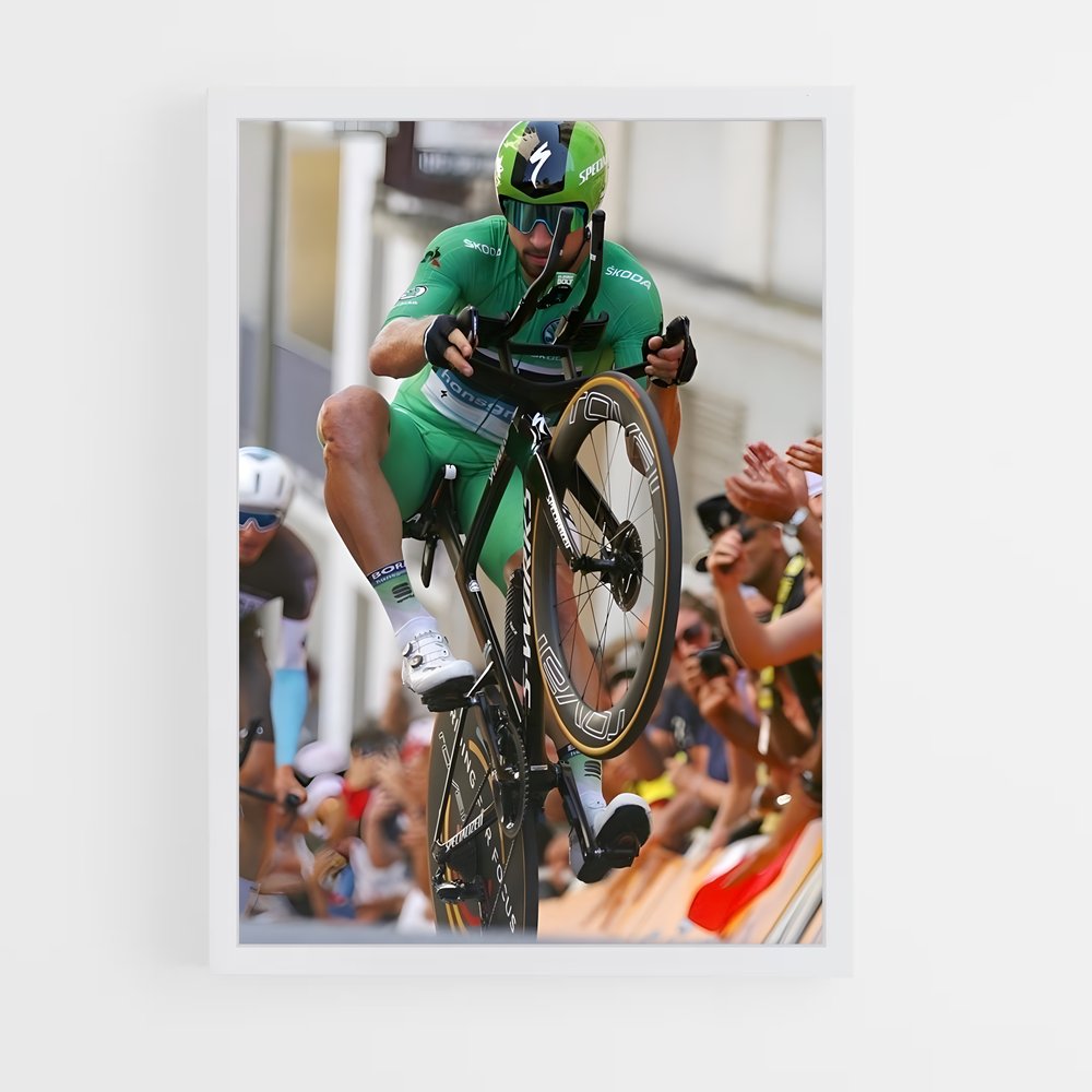 Poster Sagan en Vol – affiche Cyclisme (vue 3)